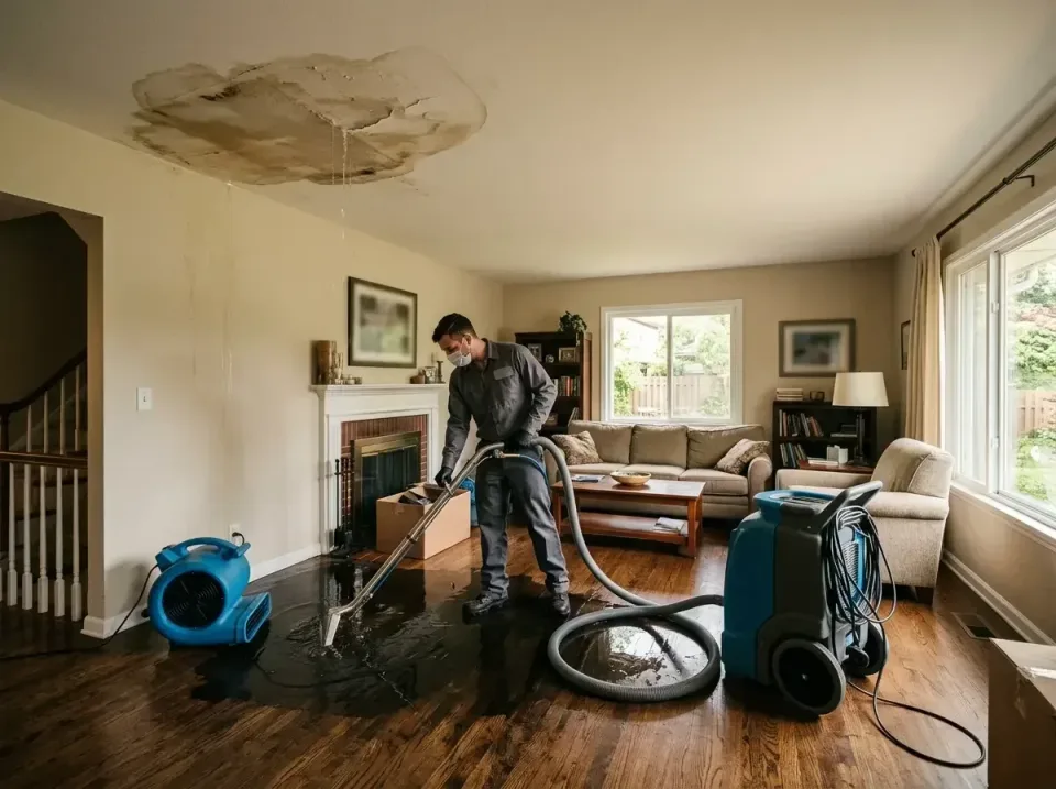 attic-pipe-burst-ceiling-drip-008 — frequently asked questions, Water Damage Restoration & Carpet Care in Fall City, WA